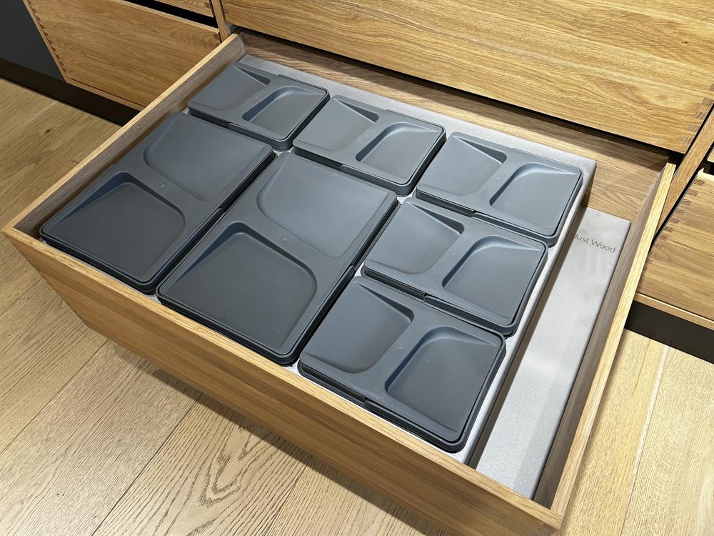 Affaldsindsats Til 80 Cm Just Wood Skuffe Kobber