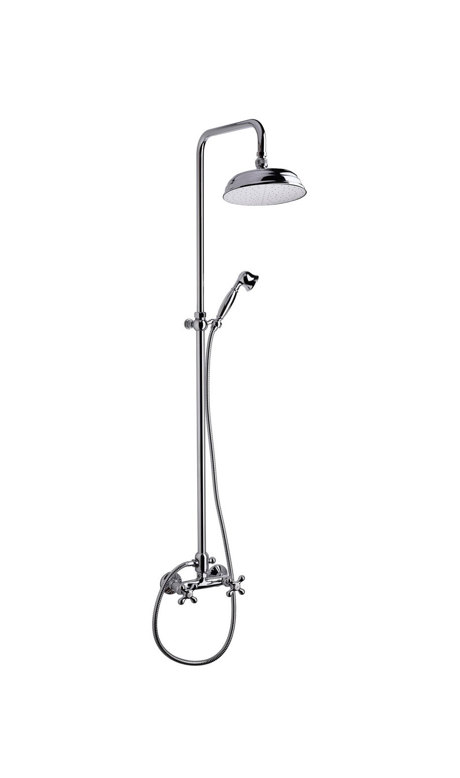 Cassøe Brusesæt Retro Krom