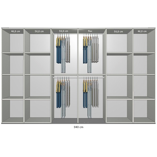 Inventar Fra Bredde 320 Cm Til 340 Cm Model