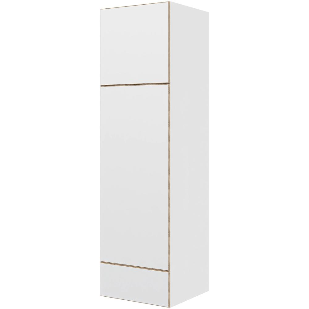 Multi-living Køkken Ekstra Højt Indbygningsskab Til Ovn London : 214 Cm : 60 Cm Låger Skuffe Fuldudtræk Softluk Bredde: 60 Cm