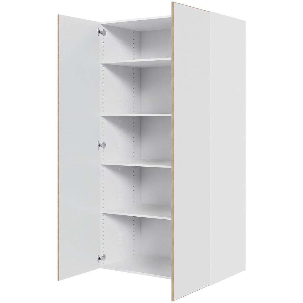 Multi-living Køkken Hyldeskab London : 195 Cm : 60 Cm Låger Inklusiv Hylder Bredde: 100 Cm