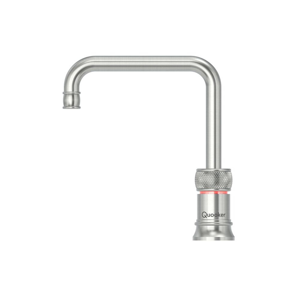 Quooker Classic Nordic Square Rustfrit Stål Uden Beholder