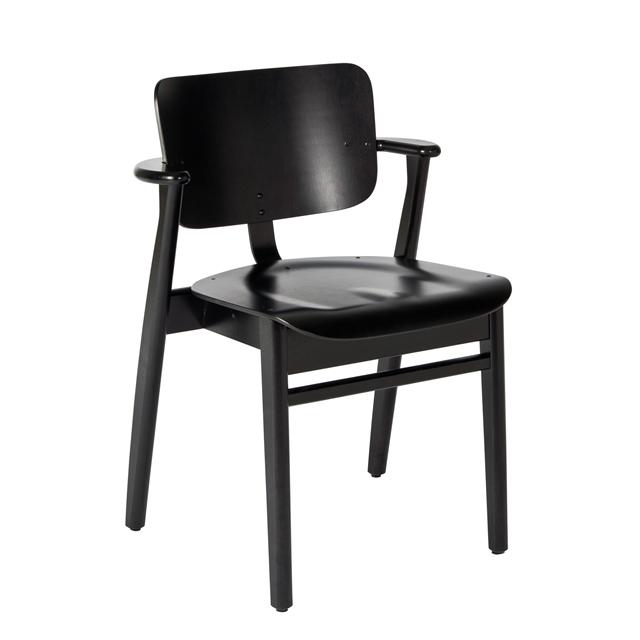 Artek Domus Spisebordsstol Sort Birk