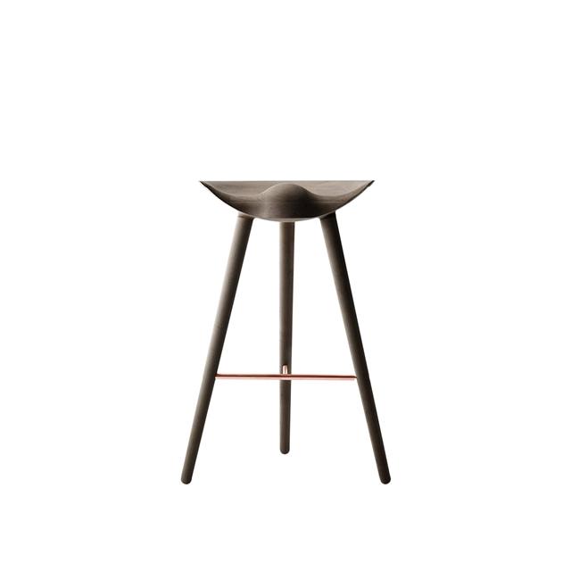 Audo Ml42 Barstol Brunolieret Eg Kobber