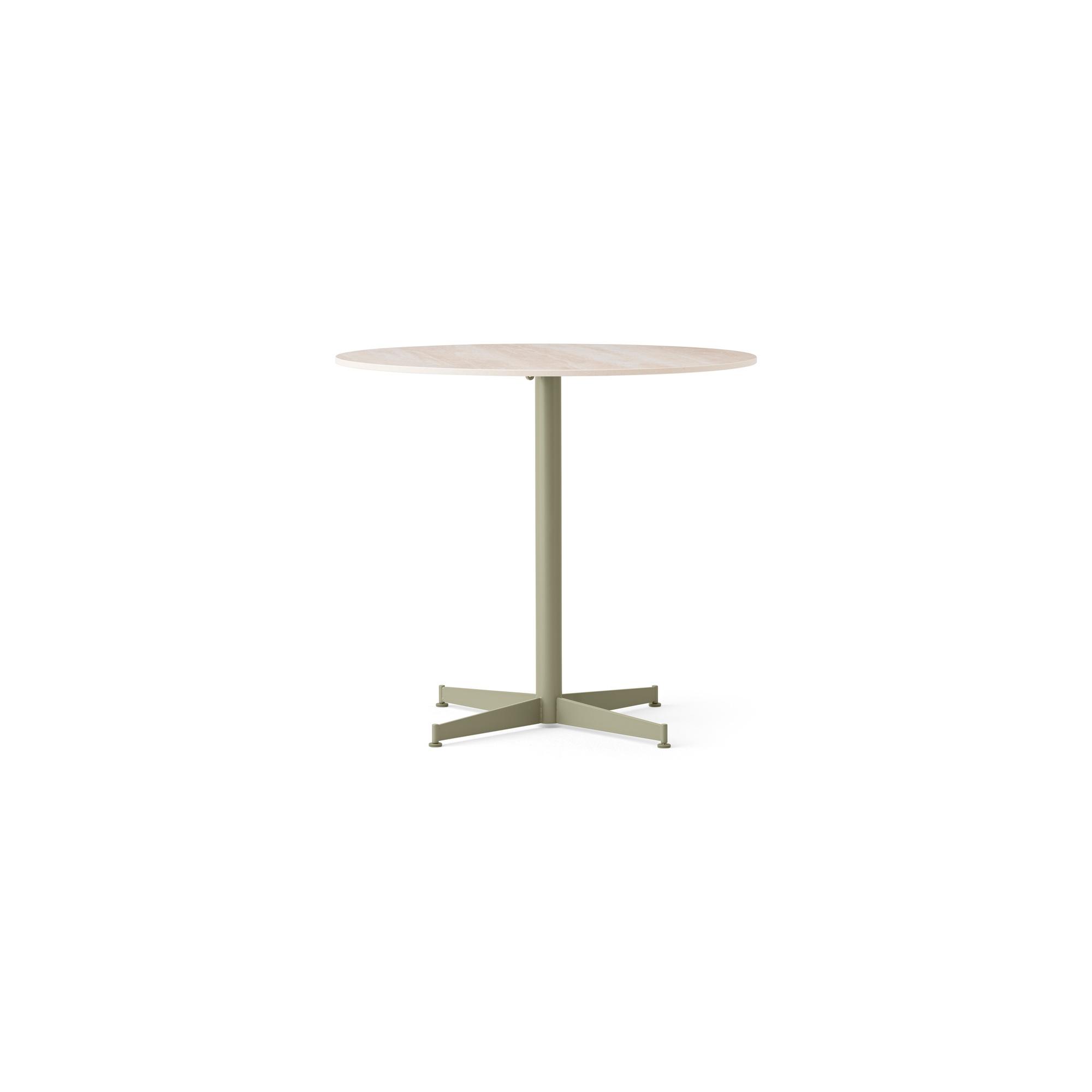 Audo Nook Spisebord ø80 Oliven Sand