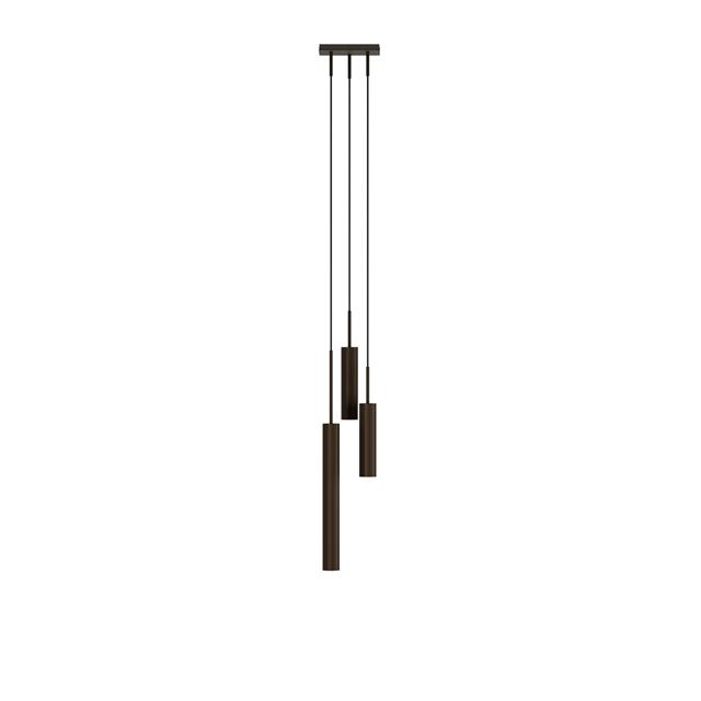 Audo Tubulaire Pendel   Aluminium Anodiseret Bronze