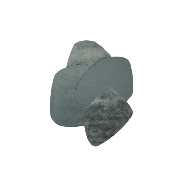 Aytm Mola Gulvtæppe L288 Dusty Blue