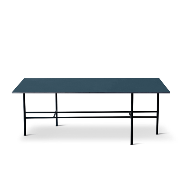 Bent Hansen Metro M108x55 Sofabord Mørk Grå 4179 Smokey Blue