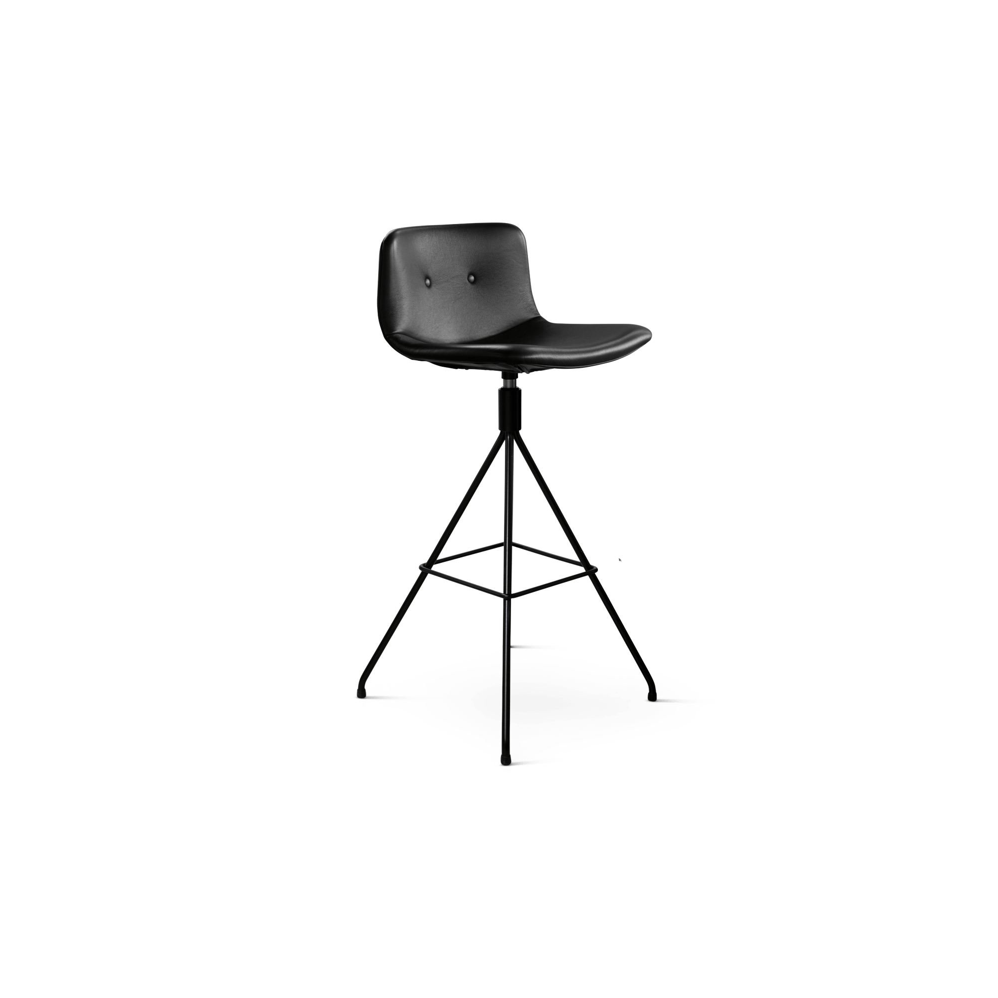 Bent Hansen Primum Barstol Med Swivel Høj Sort Zenso   207