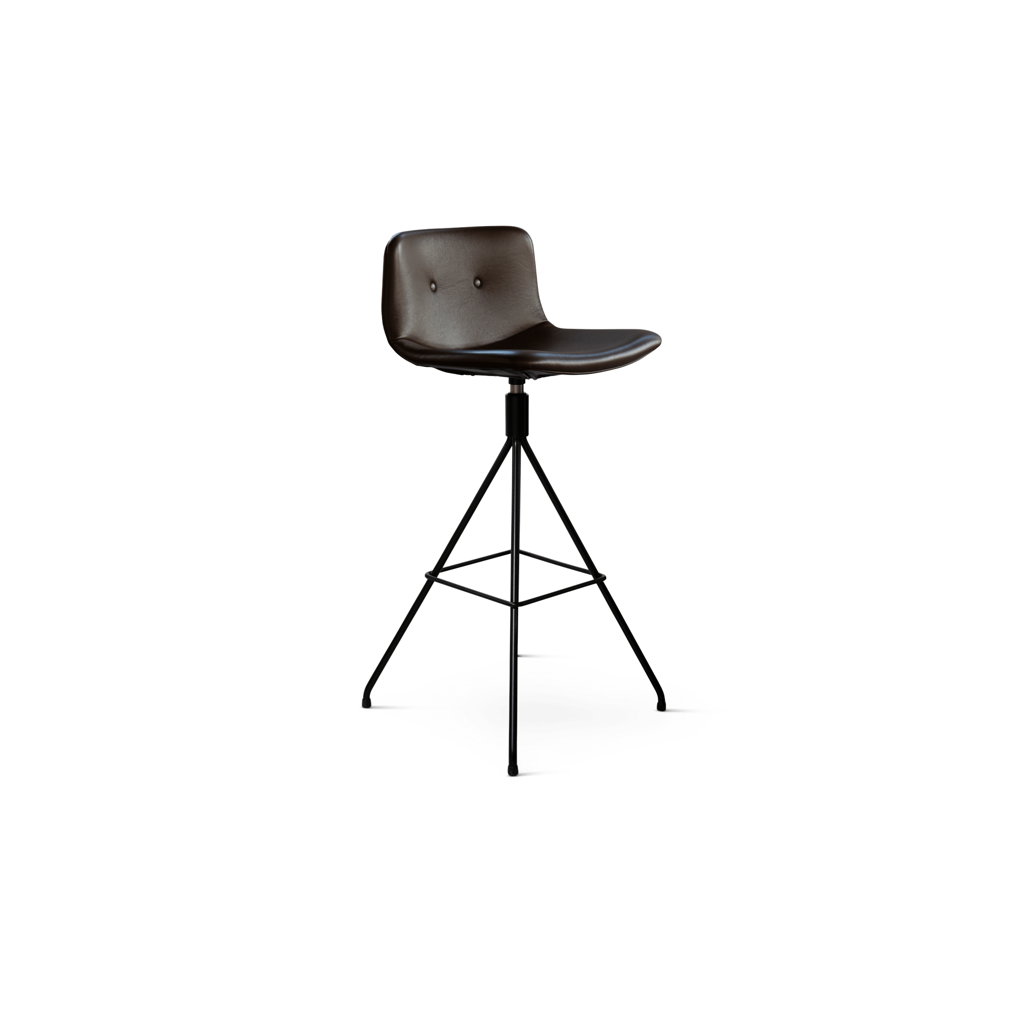 Bent Hansen Primum Barstol Med Swivel Høj Sort Zenso   230