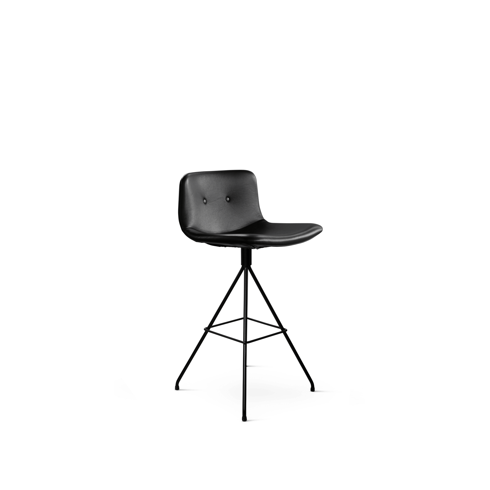 Bent Hansen Primum Barstol Med Swivel Lav Sort Zenso   207