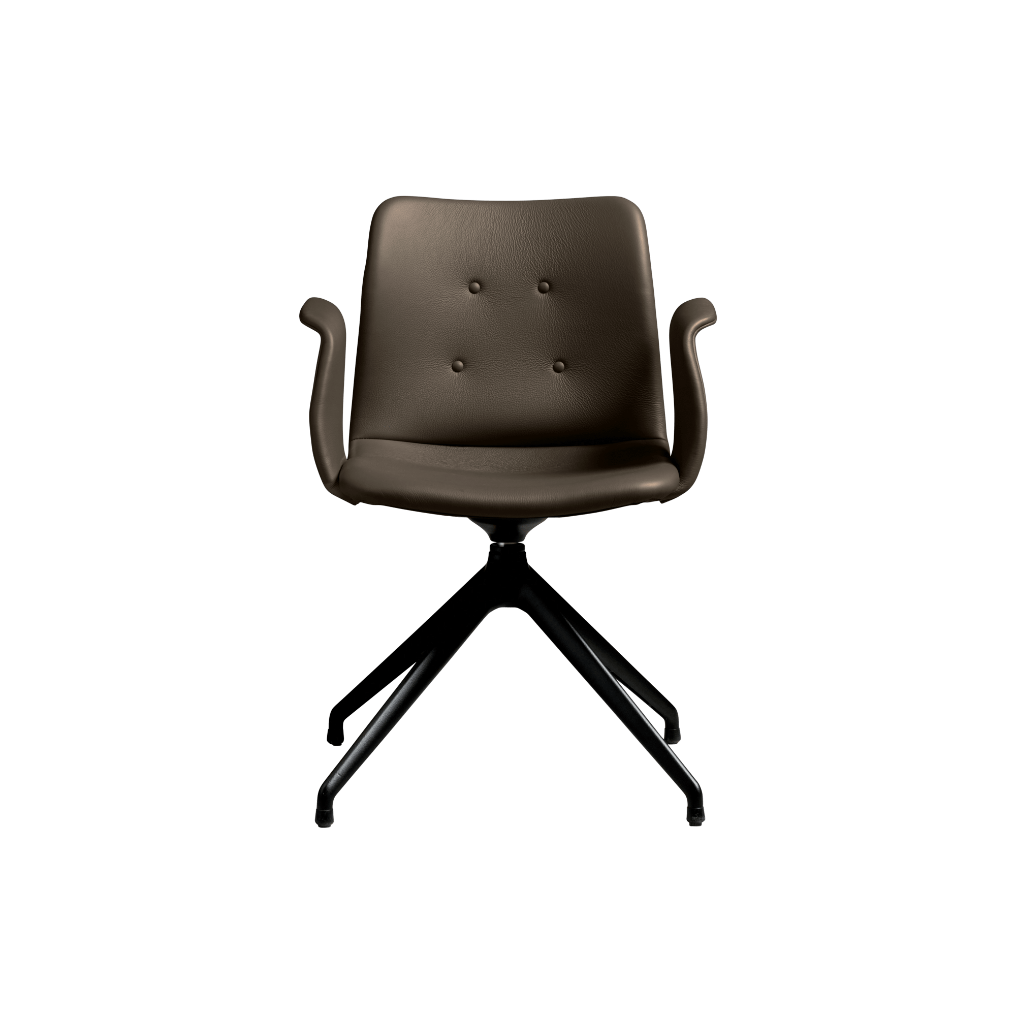 Bent Hansen Primum  -star Spisebordsstol Med Swivel Sort Zenso   230