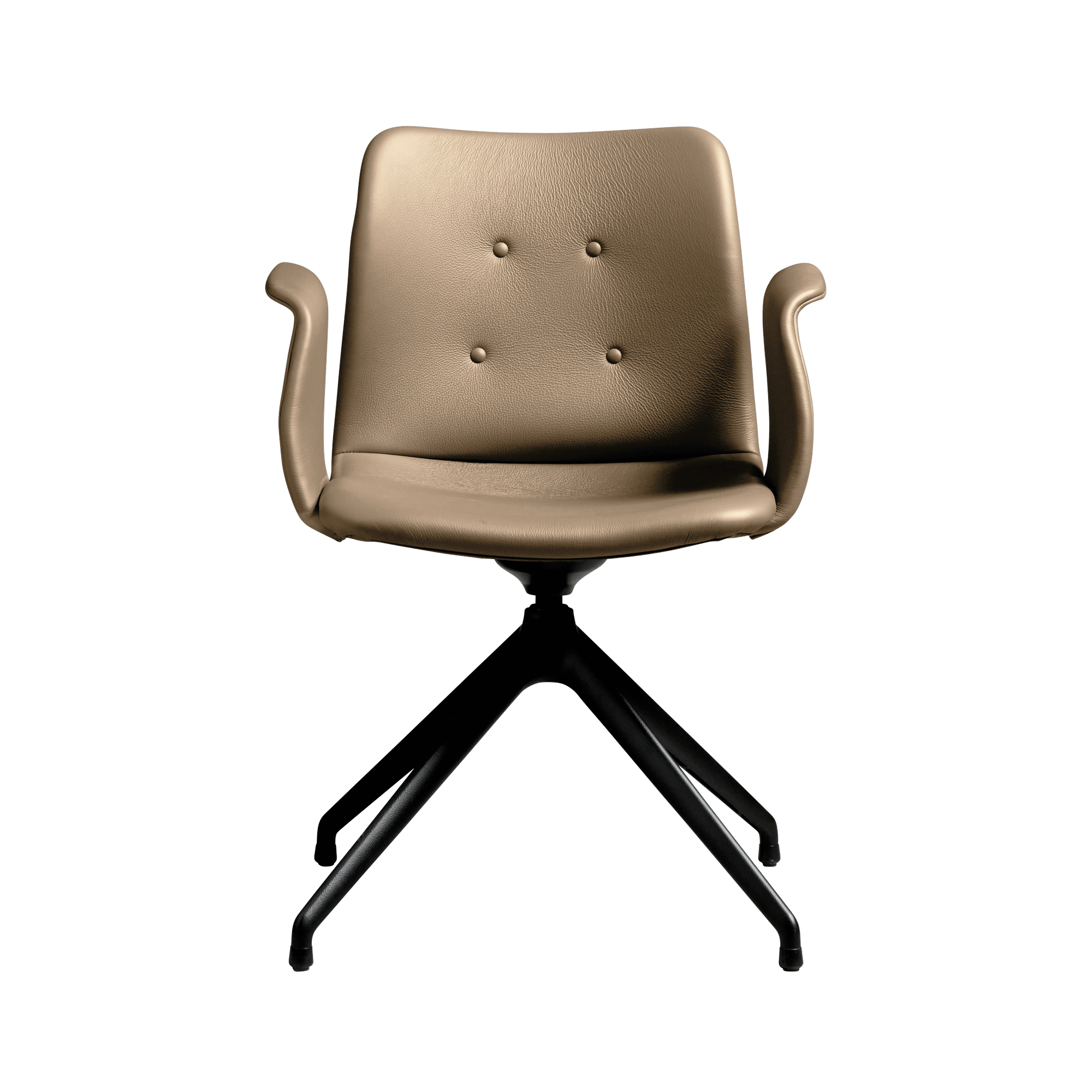 Bent Hansen Primum  -star Spisebordsstol Sort Zenso   228