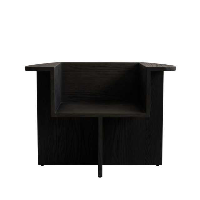 101 Copenhagen Brutus Lænestol Coffee Black Eg