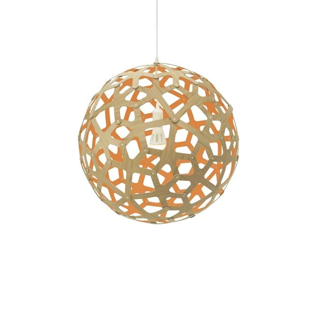David Trubridge Coral Pendel ø80 Orange