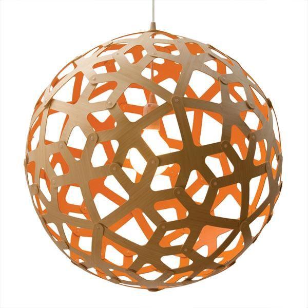 David Trubridge Coral ø100 Orange Pendel