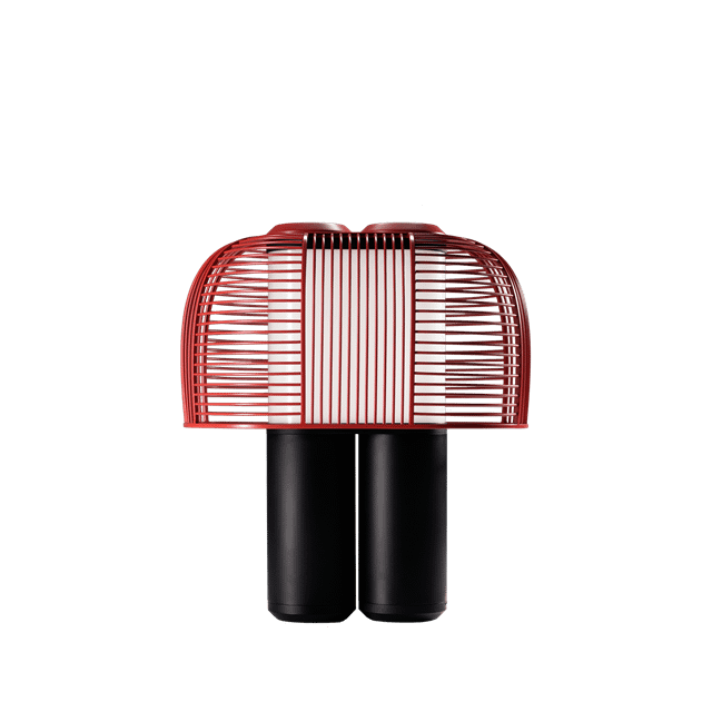 Dcwéditions Yasuke Bordlampe Sort Rød