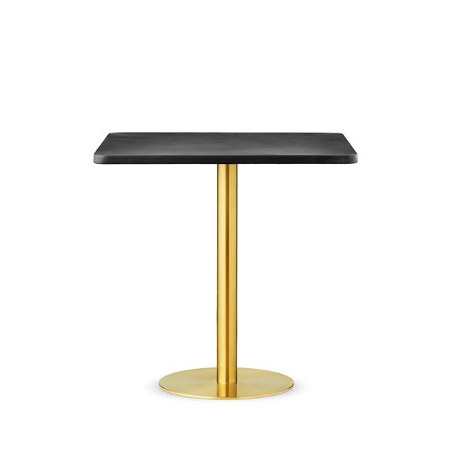 Design By Us Skins Sofabord 74x74 Guld Sort