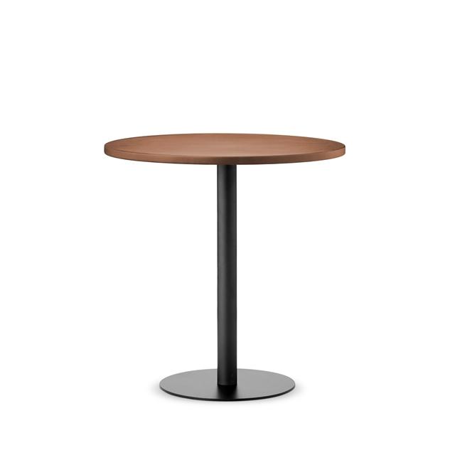 Design By Us Skins Sofabord ø74 Sort Brandy