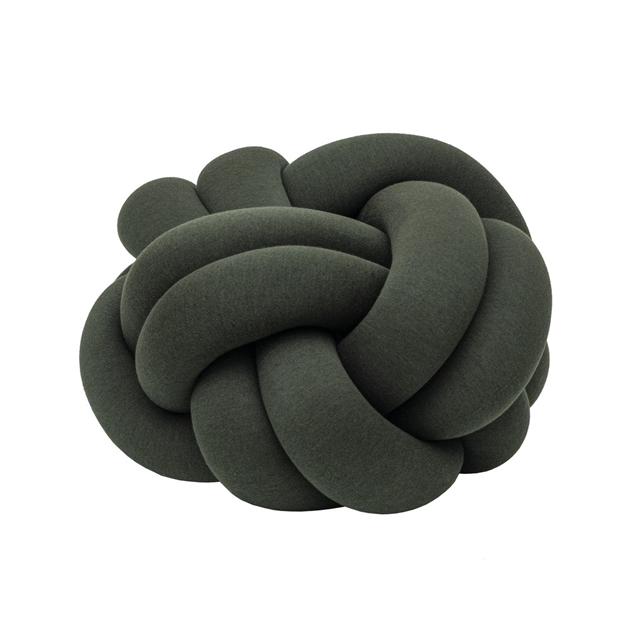 Design House Stockholm Knot Pude   Forest Green