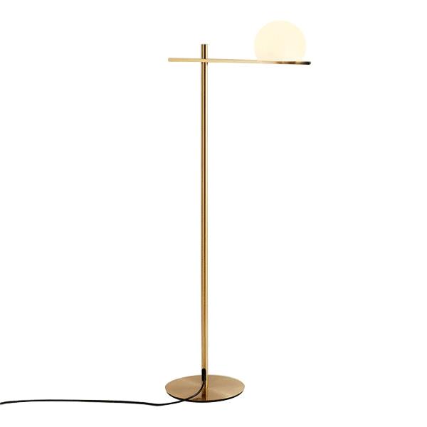 Estiluz Circ Gulvlampe Guld