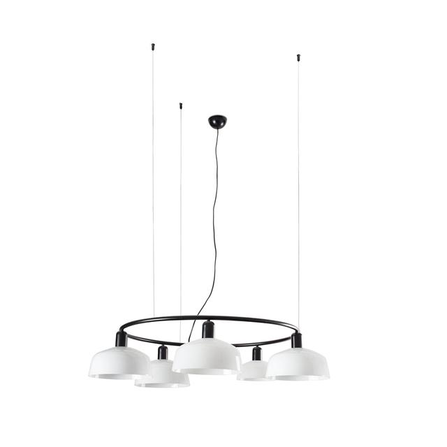 Faro Tatawin Circular Pendel Stor Hvid