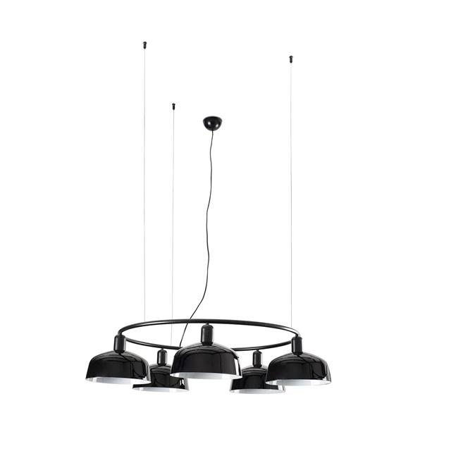Faro Tatawin Circular Pendel Stor Sort