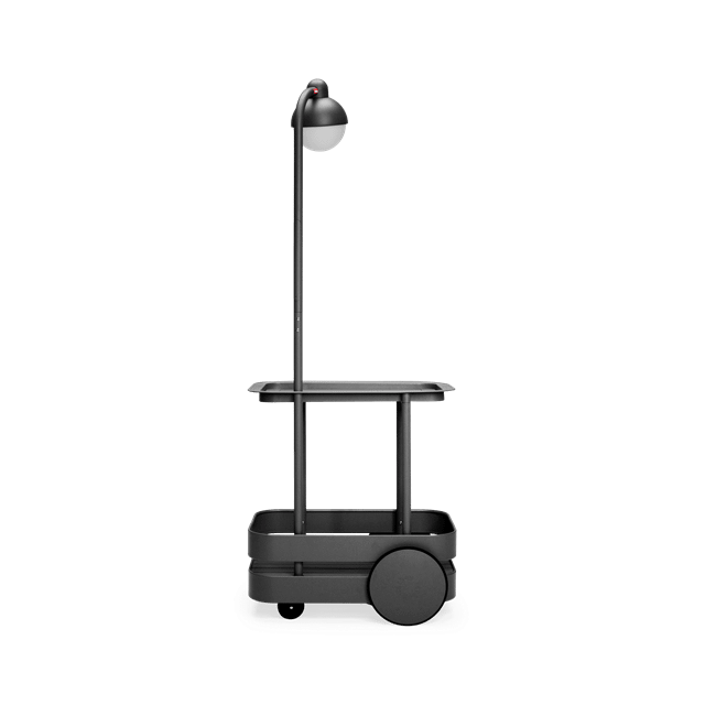 Fatboy Jolly Trolley Rullebord Med Lampe Antracit