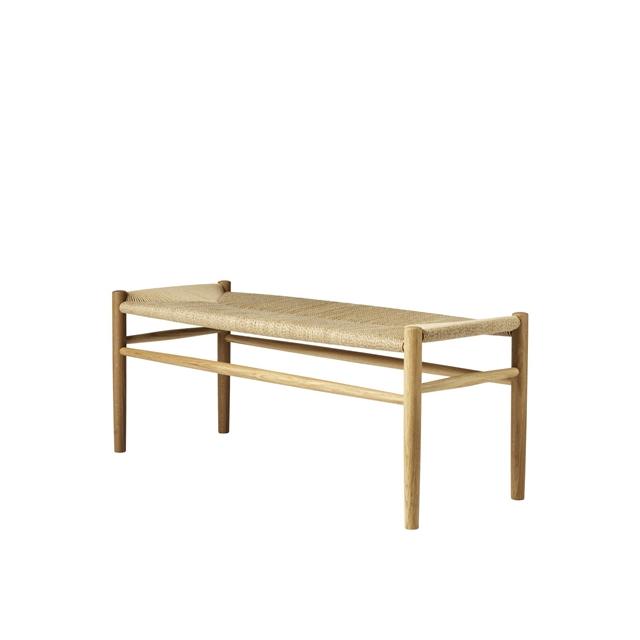 Fdb Møbler J83b Bænk Egetræ