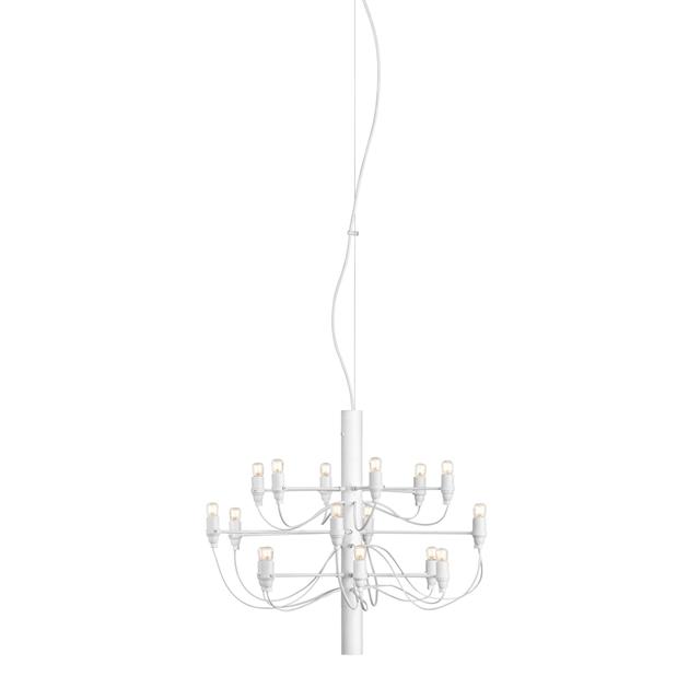 Flos 2097 18 Pendel Mat Hvid