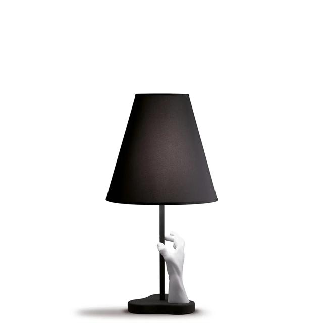 Fontanaarte Mano Bordlampe Medium Sort