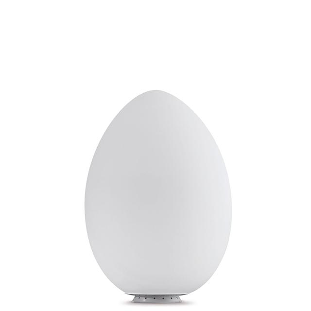 Fontanaarte Uovo Bordlampe Stor Hvid