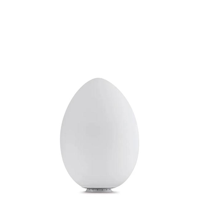 Fontanaarte Uovo Udendørs Bordlampe Stor Hvid