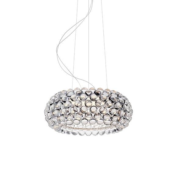 Foscarini Caboche Plus Pendel Media Halogen Transparent
