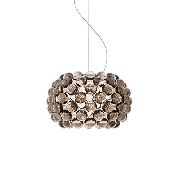 Foscarini Caboche Plus Pendel Piccola On Off Grå