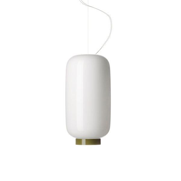 Foscarini Chouchin Reverse Pendel Hvid   Grøn