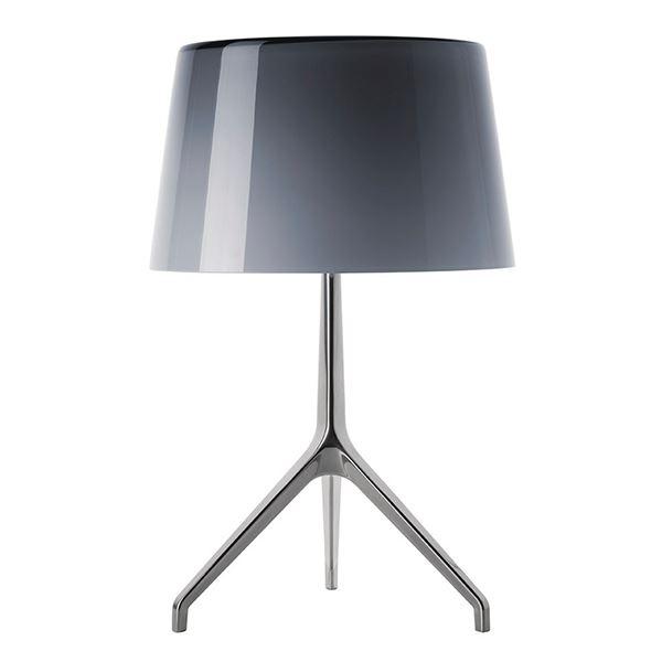 Foscarini Lumiere Xxl Bordlampe Grå Aluminium