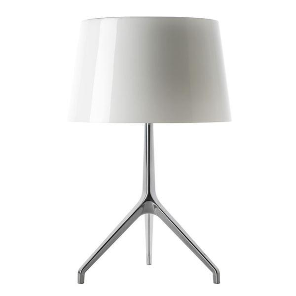Foscarini Lumiere Xxl Bordlampe Hvid Aluminium