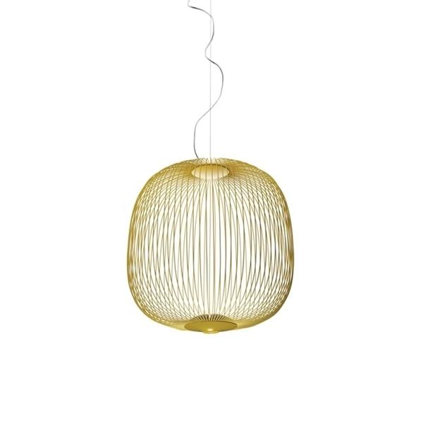 Foscarini Spokes   Midi Pendel Guld
