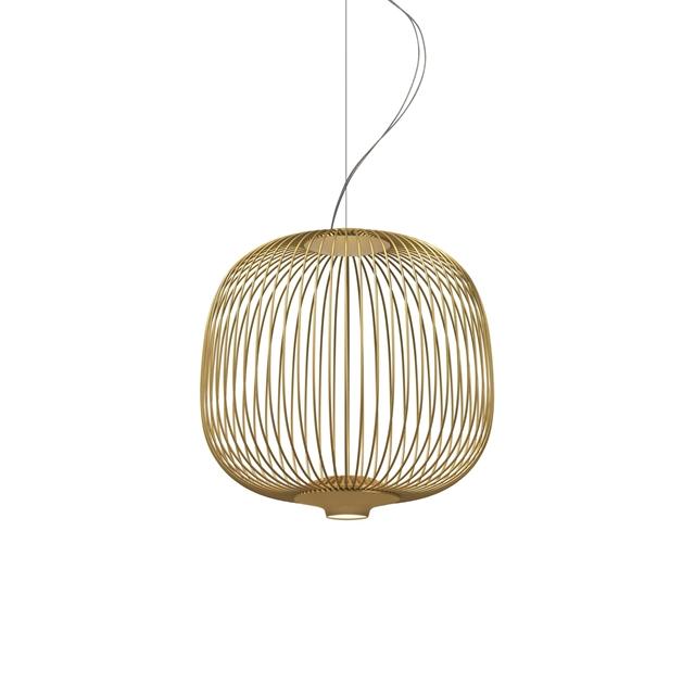 Foscarini My Light Spokes   Piccola Pendel Guld