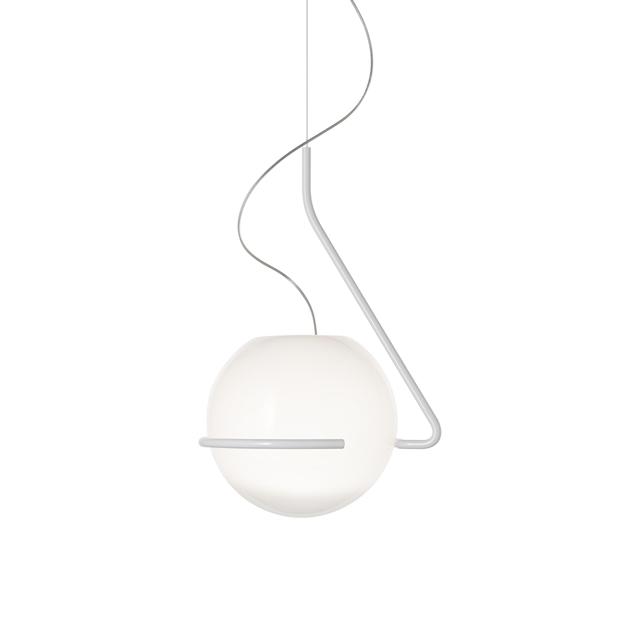 Foscarini Tonda Pendel Stor Hvid Hvid