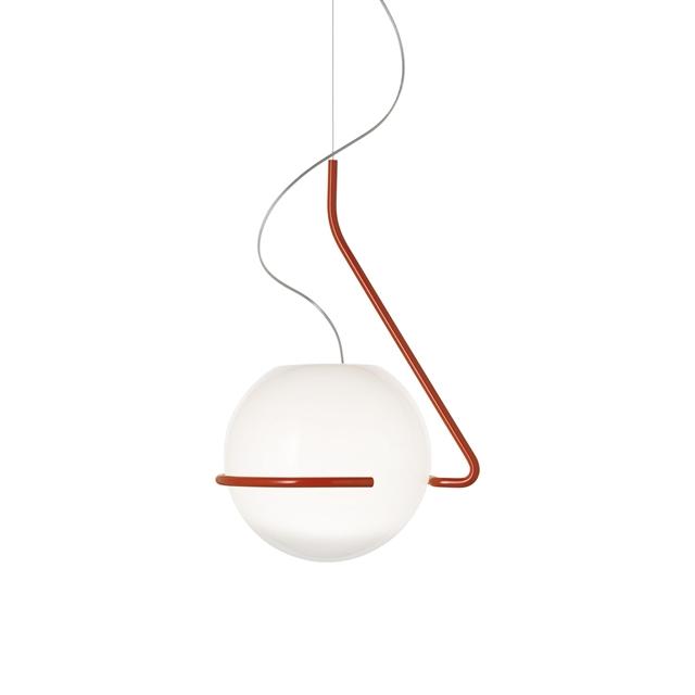 Foscarini Tonda Pendel Stor Orange Hvid