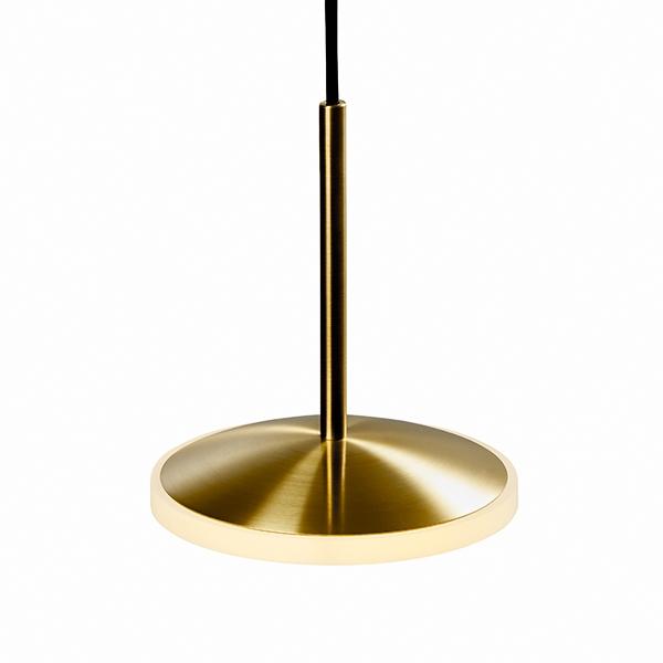 Graypants Chrona Dish   Horisontal Pendel Messing