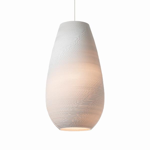Graypants Scraplight Drop 26 Pendel Stor Hvid
