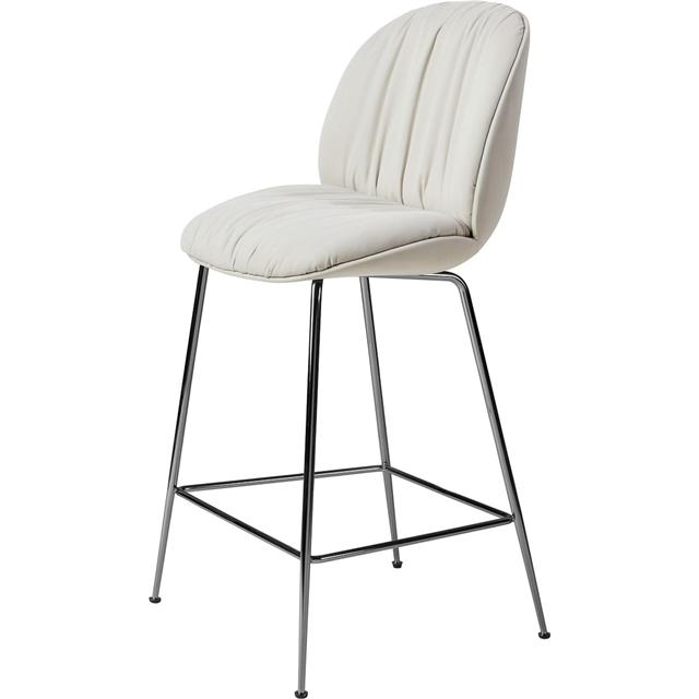 Gubi Beetle Soft Barstol H67 Sort Krom Reales 001