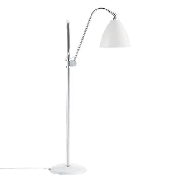 Gubi Bestlite Bl3m Gulvlampe Mat Hvid   Krom