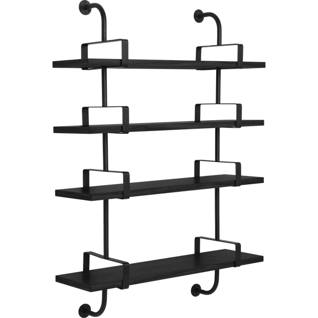 Gubi Démon Hylde L95 Cm   Hylder Sort Ask