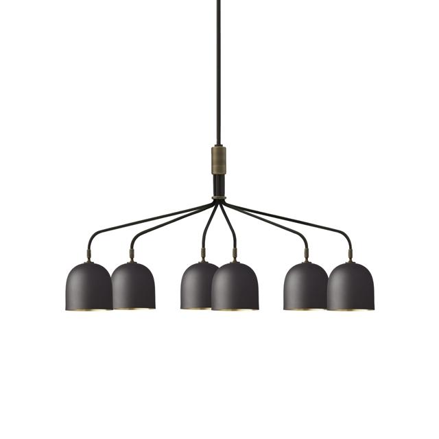 Gubi Howard Lysekrone   Arm Gunmetal