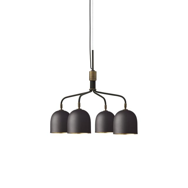 Gubi Howard Lysekrone   Arm Kort Gunmetal