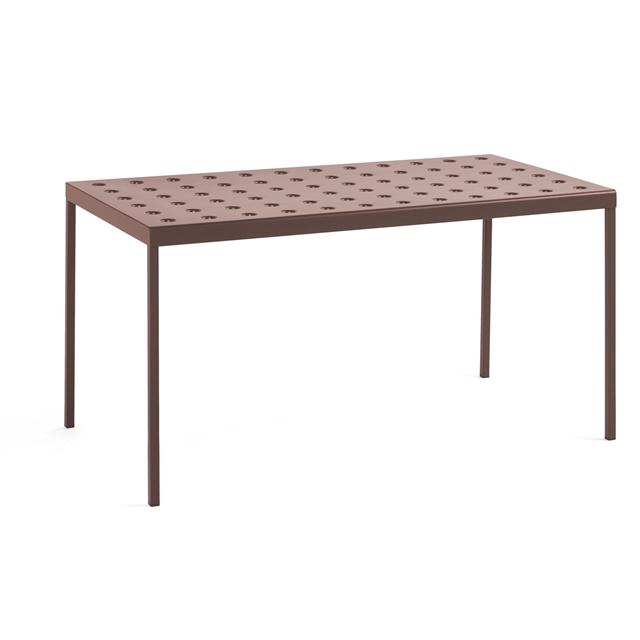 Hay Balcony Bord L144   H74 Iron Red